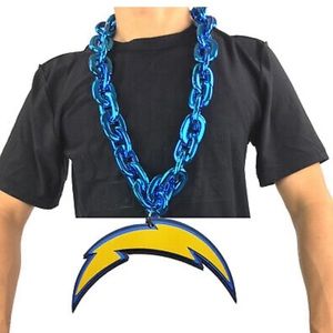 Los Angeles Chargers Fan Chain Chargers chain Official NFL chargers Fan chain